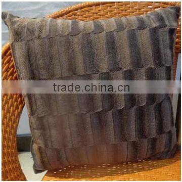 2014 Xinbo various bamboo brushed pv fleece cushion cover