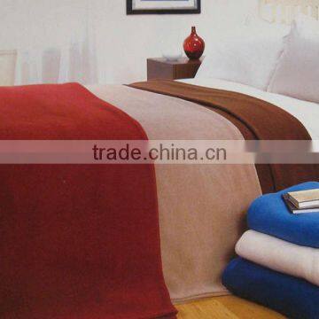 Anti-pilling polar fleece blanket accord knitted pieces