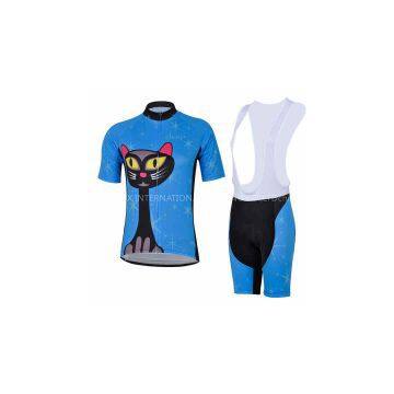 Sublimation Printing for lady Cycling Clothing