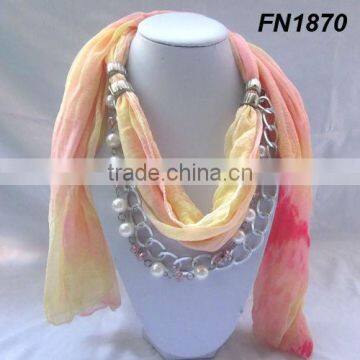 Wholesale pendant jewel scarfs