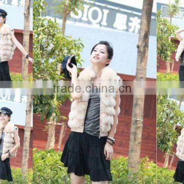 2011 Lady's Fashion Fur Garment/ Fur Coat CAC791