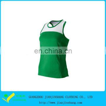 Multi Color Combination Combed Cotton Spandex Fitness Sportswear Tank Tops