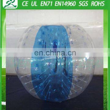 Bubble ball for football, bumper ball