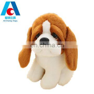 factory custom 18cm long ear plush dog toys