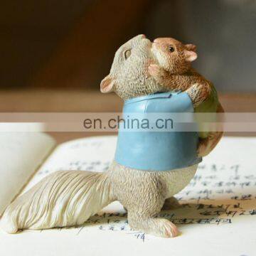 funny garden figurines animal squirrel