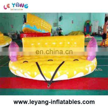 Inflatable Flying Water Crazy UFO Water Sports Games Towable Ski Tube photo-3