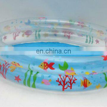 Inflatable Round Swimming Pool With 2 Layer Tubes