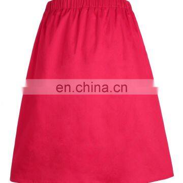 Grace Karin Women's Vintage Retro Pleated Red Cotton Summer Skirt 7 Patterns CL010401-7 photo-2