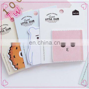 Fashion Customized Promotional Office Supplies Stationery Cartoon Design Letter Shaped Sticky Notes From China Import photo-2