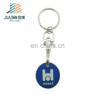 Top sell custom metal souvenir supermarket shopping trolley coin locks