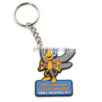 Soft PVC rubber custom keyring made from Taskwin GP for souvenir