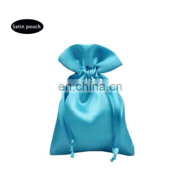 wholesale large satin silk bags for hair /hair extension packaging bag