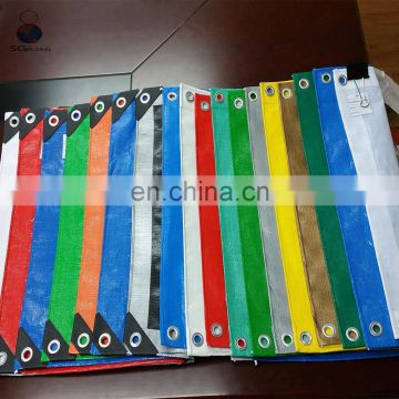 Alibaba gold supplier bule tarpaulin pe tent fabric