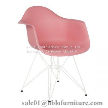 eames chair,plastic dining chair with armrest