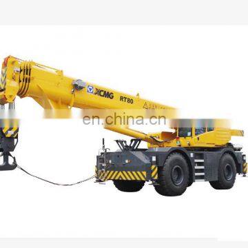 2018 new Rough terrain Crane RT80 excellent performance