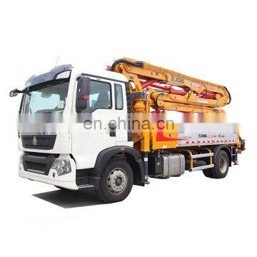 Hot Sale 37m Mobile Concrete Mixer with Pump