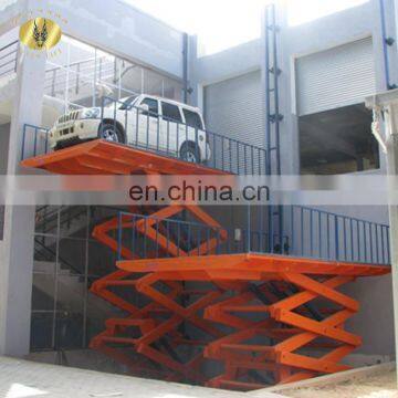 7LSJC Shandong SevenLift China Car Lift 2800 kg Hydraulic Sissor Underground photo-2