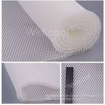 Manufacture White Washable 3d Knitted Spacer Mesh Fabric for Mattress photo-2