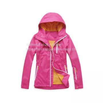 Waterproof Fashion Rain Jacket Functional Softshell Camping Hiking Skiing Jacket With Hood photo-5