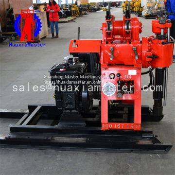 HZ-130YY hydraulic water well drilling rig adds shifting slipway easy to move 100 meters well drilling rig for sale