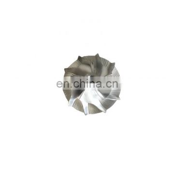 KP31 5431-123-2001 5+5 blades 22.10/33.00mm high performance turbo milling/aluminum 2618/billet compressor wheel