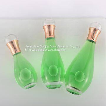 High Quality Cosmetic Pump Skin Care Lotion Glass Bottle