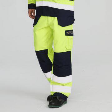 Hi -Vis flame retardant cargo pants for men