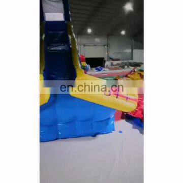 wipe out  wipeout pvc commercial waterslide water slide for kid sale