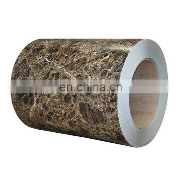 Food Grade Stone Grain Ppgi Coil Coat Prepainted Galvanized Steel Coil for Prepainted Corrugated gi Color Roofing Sheets photo-5