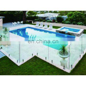 extra clear low iron beveled tempered glass panel 12mm 15mm 19mm for balcony stair railings swimming pool fence cost