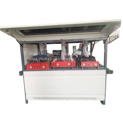 Economcial wood brush sanding machine 1300mm width wood polish brush sanding machine with 6 rollers