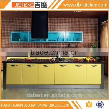 Cheap custom made flat pack kitchen cabinet