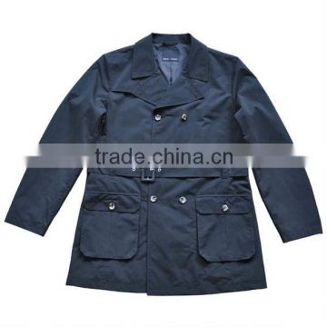 Waterproof Mens Windbreaker Jacket with Waistband