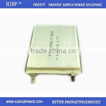 2014 hot sales CE/UL/FCC/RoHS rechargeable polymer lithium battery 703048 3.7v 1000mah