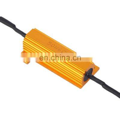 Rx24-50W6r 50W 6Ohm 6R Car 50W6rj Led Load Resistors Drl Fog Turn Signal Load Bank Resistors Resistor For Fix Bulb Fast Hyper photo-2