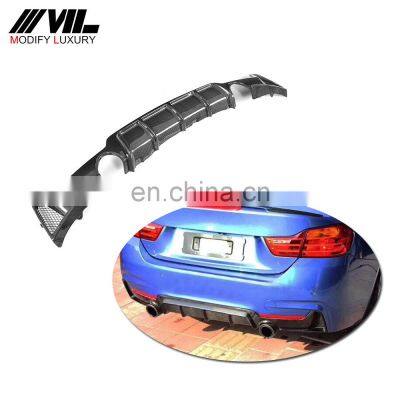 Carbon Fiber Rear Diffuser for BMW F32 F33 F36 435i 440i M Sport 14-17