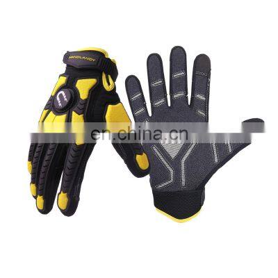 HANDLANDY ANSI Level 6 Cut Protection Heavy Duty Construction Gloves Impact Gloves Oilfield Working Rigger Work Gloves