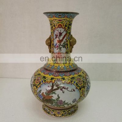 Chinese HIGH Antique Reproduction Qing Dynasty Ceramic Porcelain Vases Made From Jingdezhen