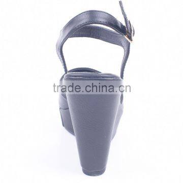 Latest Ladies Slippers Shoes and China Wholesale High Wedge Barefoot Ankle Sandals photo-5