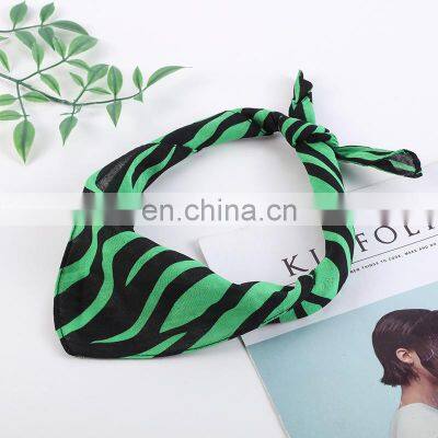 Ready to Ship Wholesale Fashion Bandana Headwear Sports Zebra-stripe Bandanas Designer Luxury Headband With Custom Made Logo photo-3