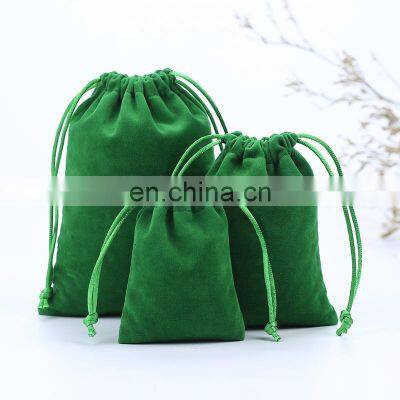 Top Rated Flannel Perfume Ladies Fashion Foldable Travel Luxury Custom Drawstring Cosmetics Bag photo-5