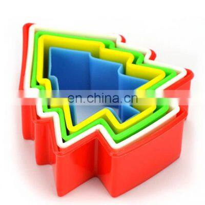 Best Selling Plastic Christmas Tree Shape Cookie Cutter Set photo-3