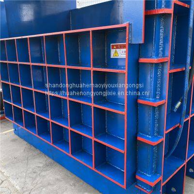 High efficiency and low noise stainless steel industrial waste aluminum hydraulic packer