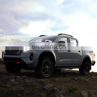 100% Fit Complete Car Bumper Hood Fender Headlights Tail Lights for NISSAN NAVARA NP300 Modified to 2021 New Style