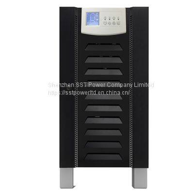 20kVA 3 Phases 208VAC 220VAC Low Frequency Double-conversion Online UPS Pure Sine Wave UPS Can Connect External Lead Acid Battery 32pcs photo-2