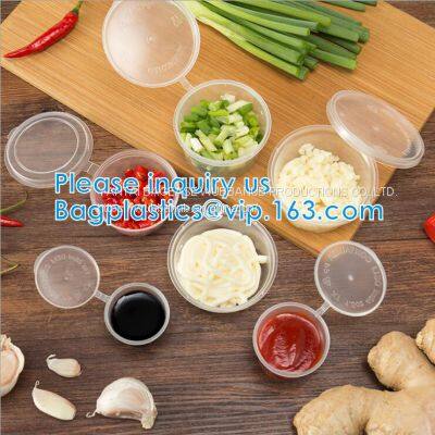 Square Sauce Cup, Portion Cup, Disposable Ps Sauce Cup, 1oz 2oz 3oz 4oz 5oz 8oz 9oz Disposable Plastic Sauce photo-4