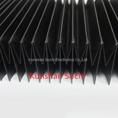 Customized Available Flexible Black Nylon Bellow Assembly Dust Cover Consumables Wholesale