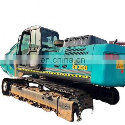 Used Kobelco SK350 excavator for sale, Kobelco 35ton large scale digger