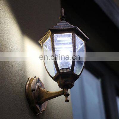 Indoor Decoration Antique Iron Metal Wall Lamp Lantern New Style Vintage Nordic Vintage Mounted Hallway Wall Lamp