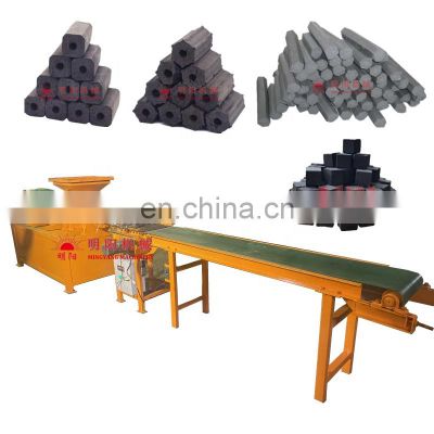 Factory Direct Sale Wood Bamboo Coconut Shell Electric Charcoal Briquette Making Machine